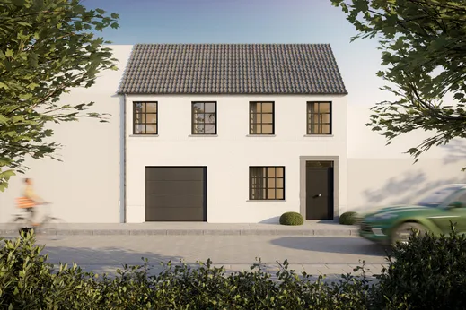 Aquarel van een project in Hove